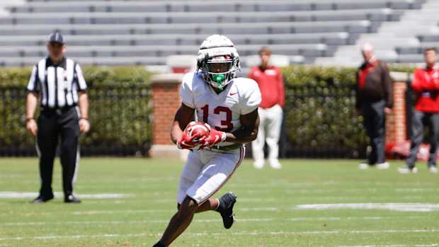 Jahmyr Gibbs, Alabama scrimmage 4/9/22